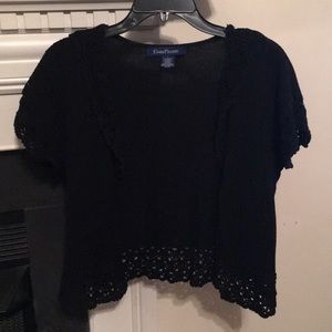 Short sleeve cardigan